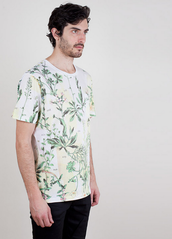 Carven Floral Print Pocket T-Shirt, White – Voo Store