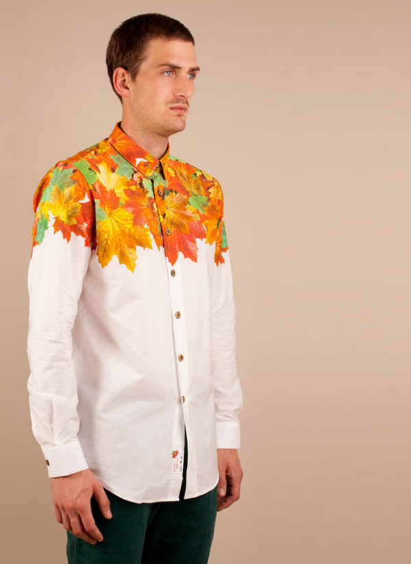 Signum x Dandy Dairy Autumn Glory Shirt, White_Print – Voo Store