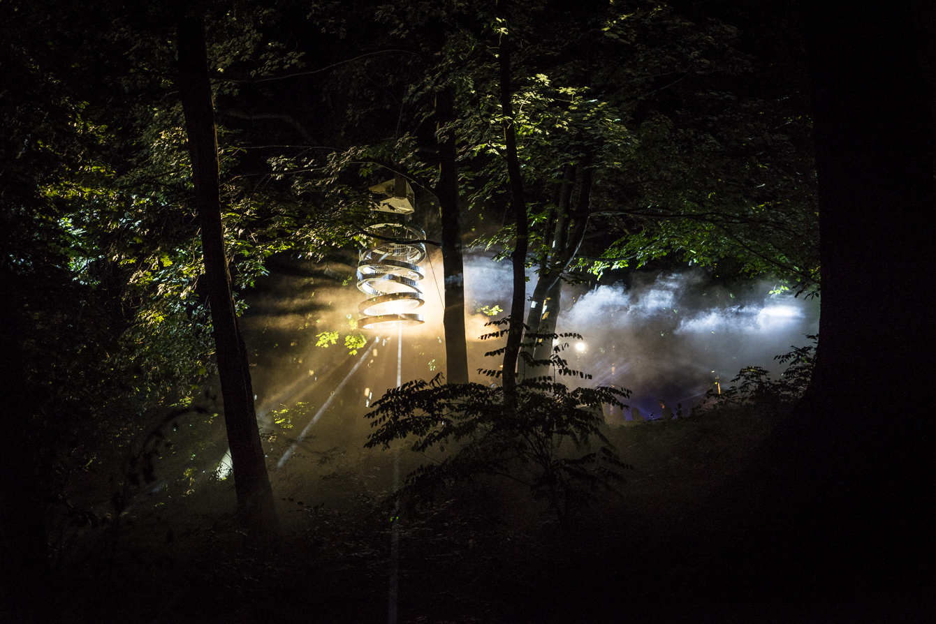 light photography_light installations at Garbicz festival 2014
