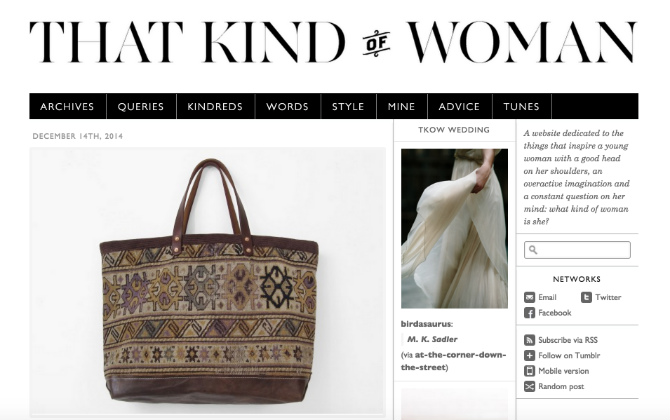 That Kind Of Woman Blog