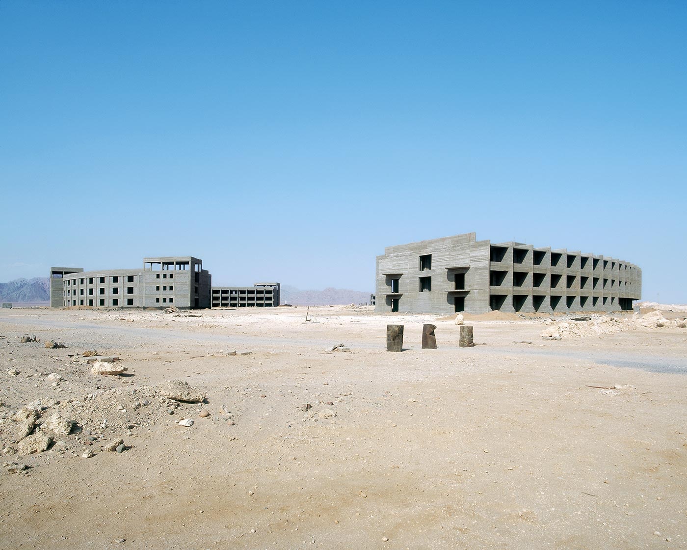 abandoned construction sites