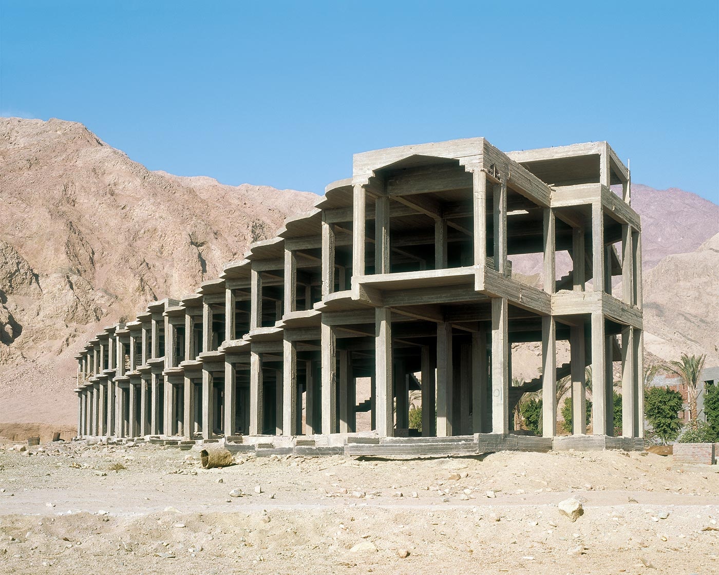 abandonedconstruction sites