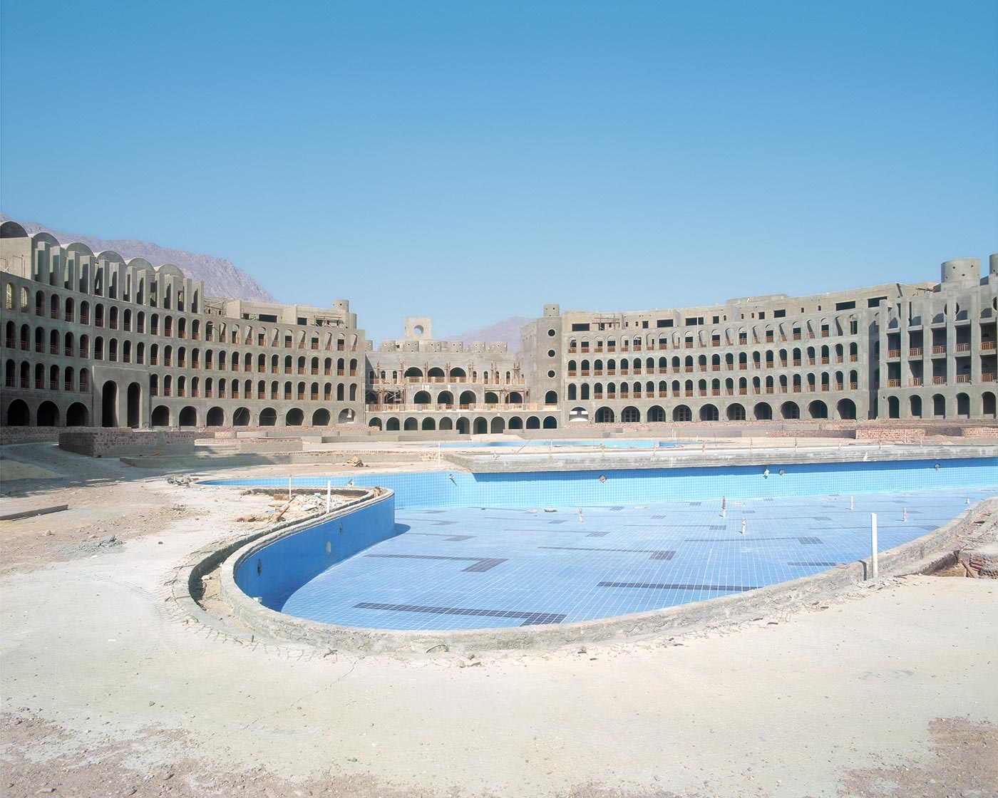 abandoned construction sites