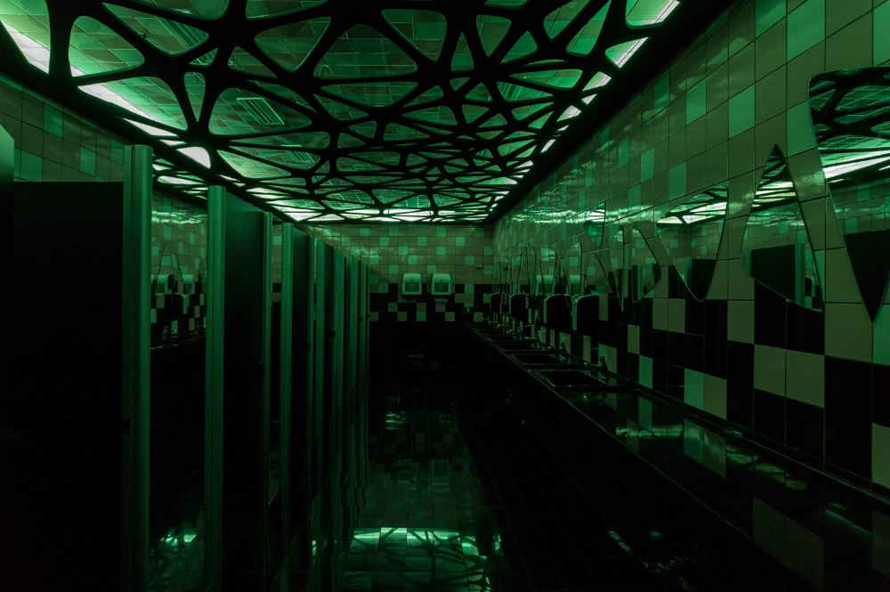 Interactive Dancefloor @The Year Club São Paulo designed by Estudio Guto Requena